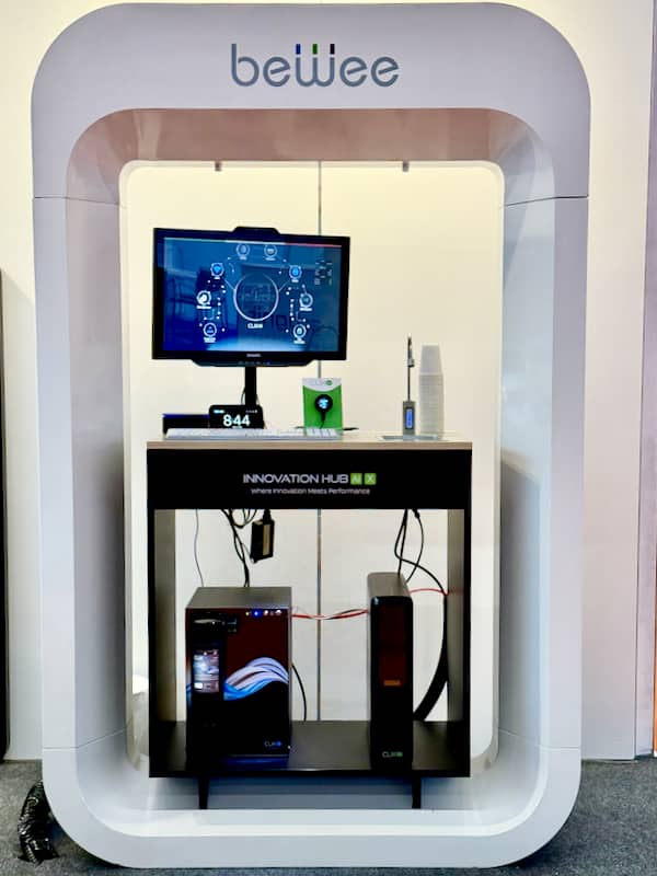 Impostazione smart del dispensar Clik Soda di BeWee con la gestione IoT